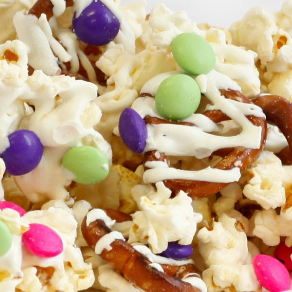 White Chocolate Confetti Popcorn Emma's Popcorn